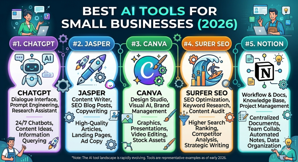 best ai tools for small businesses